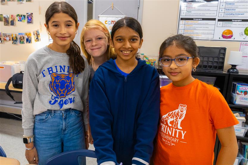 Students do a pumpkin STEM challenge